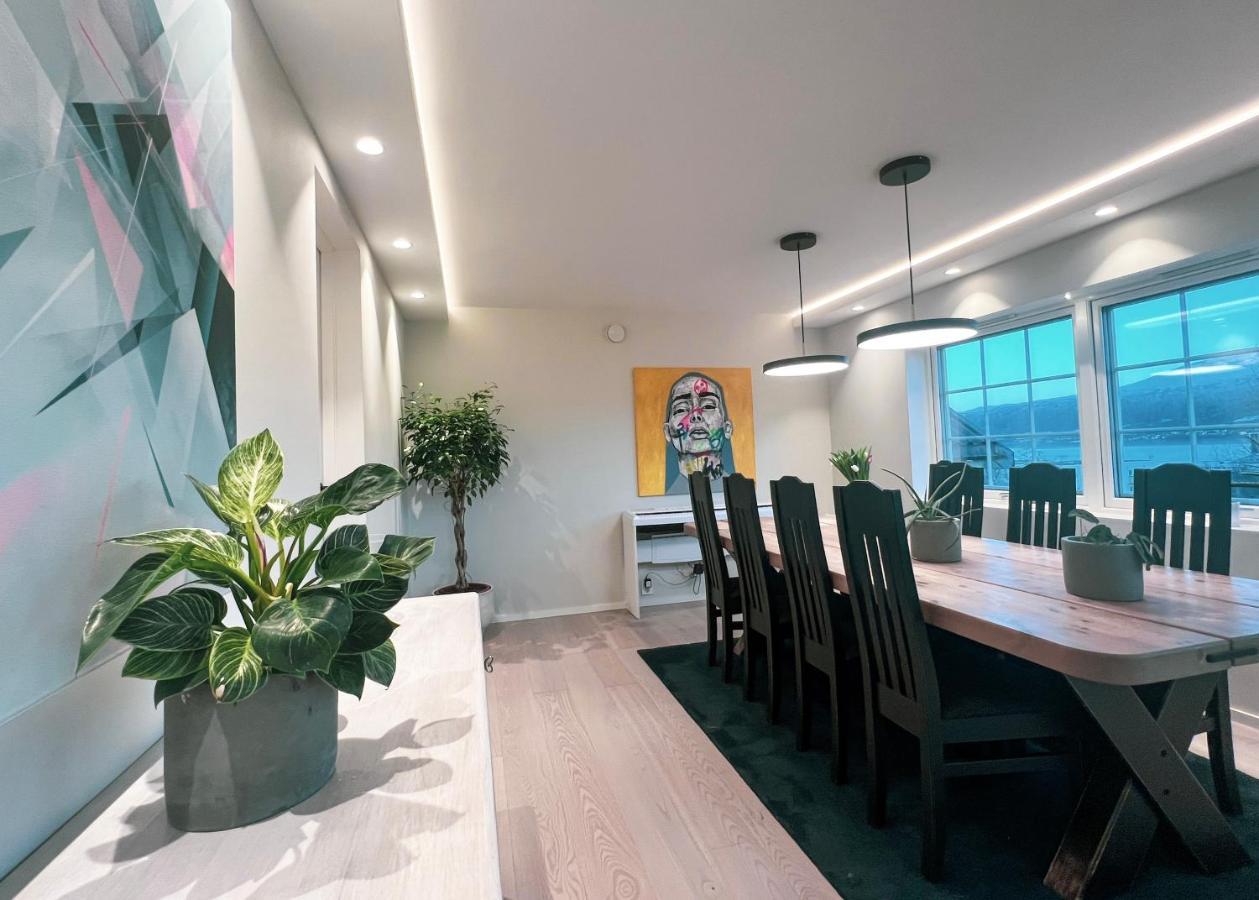 Penthouse Apartment With Amazing View. ทรอมโซ ภายนอก รูปภาพ