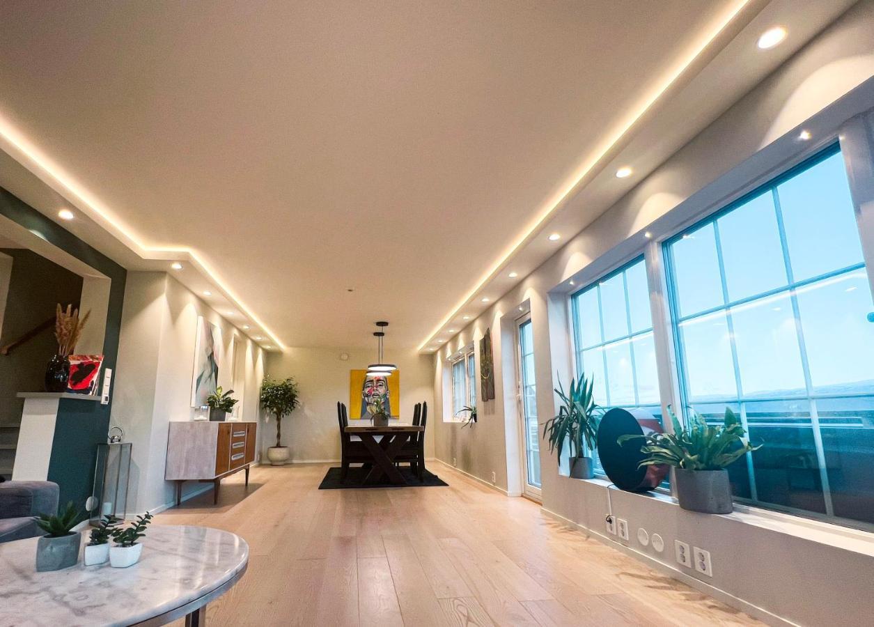 Penthouse Apartment With Amazing View. ทรอมโซ ภายนอก รูปภาพ